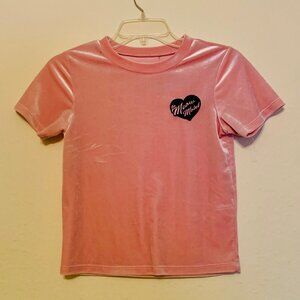 Pink Velvet "Meow Motel" Crop Top - Forever 21